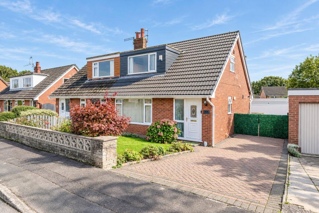 3-bed semi-detached on Highways Avenue, Euxton, PR7, £269,995