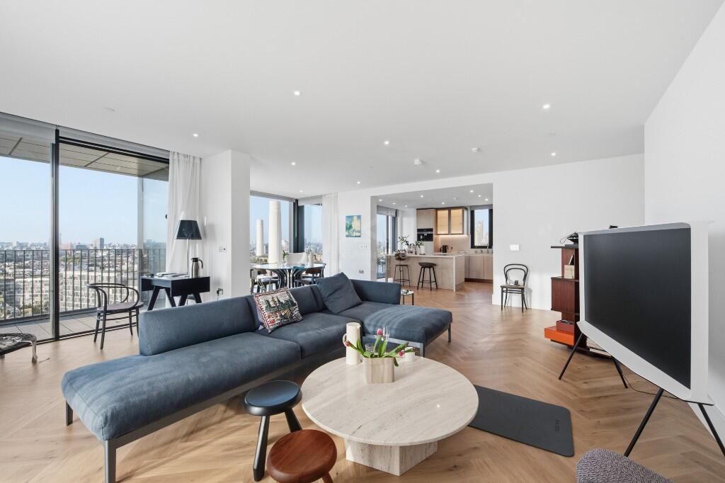 3-bed flat on Prince of Wales Drive, Amberley House, Palmer Road, London, SW11, £4,500,000