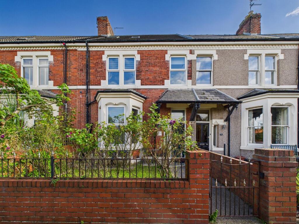5-bed terraced on Collingwood Terrace, Whitley Bay, £475,000