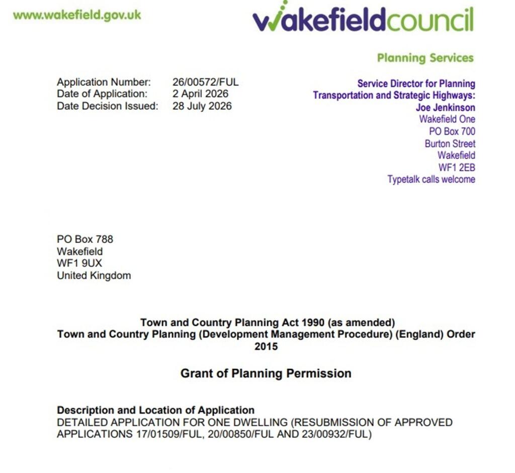 Coach House Building Plot, Off New Road, Horbury, WF4 - More