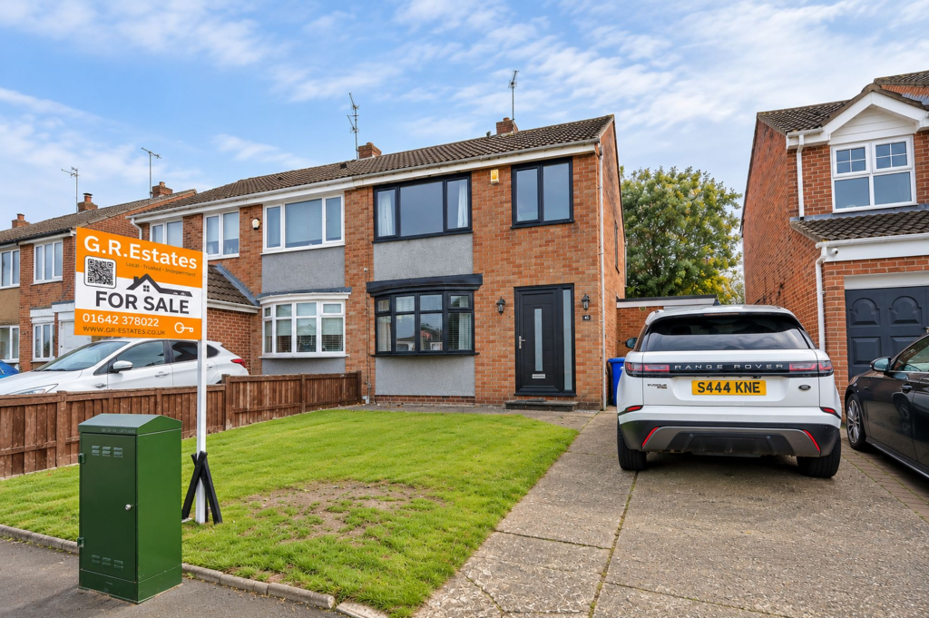 3-bed semi-detached on Bexley Drive, Normanby, TS6, £189,950