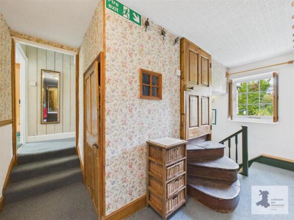 Second Landing & steps up to attic space