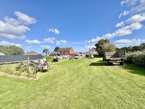 Rear garden view