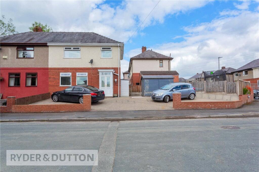 3-bed semi-detached on Raven Avenue, Helmshore, Rossendale, BB4, £235,000
