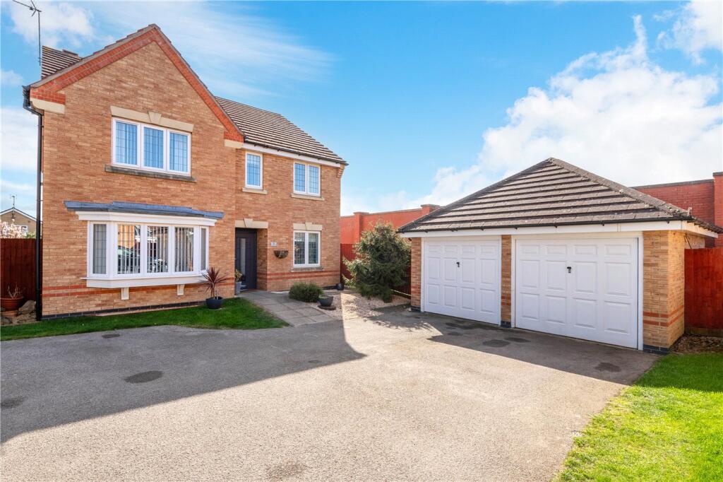 4-bed detached on Thyme Avenue, Bourne, PE10, £425,000