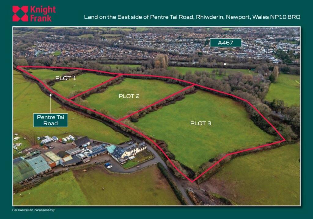 Main image of property: Plot 3 Land on the East Side of Pentre Tai, Rhiwderin, Newport, NP10 8RQ