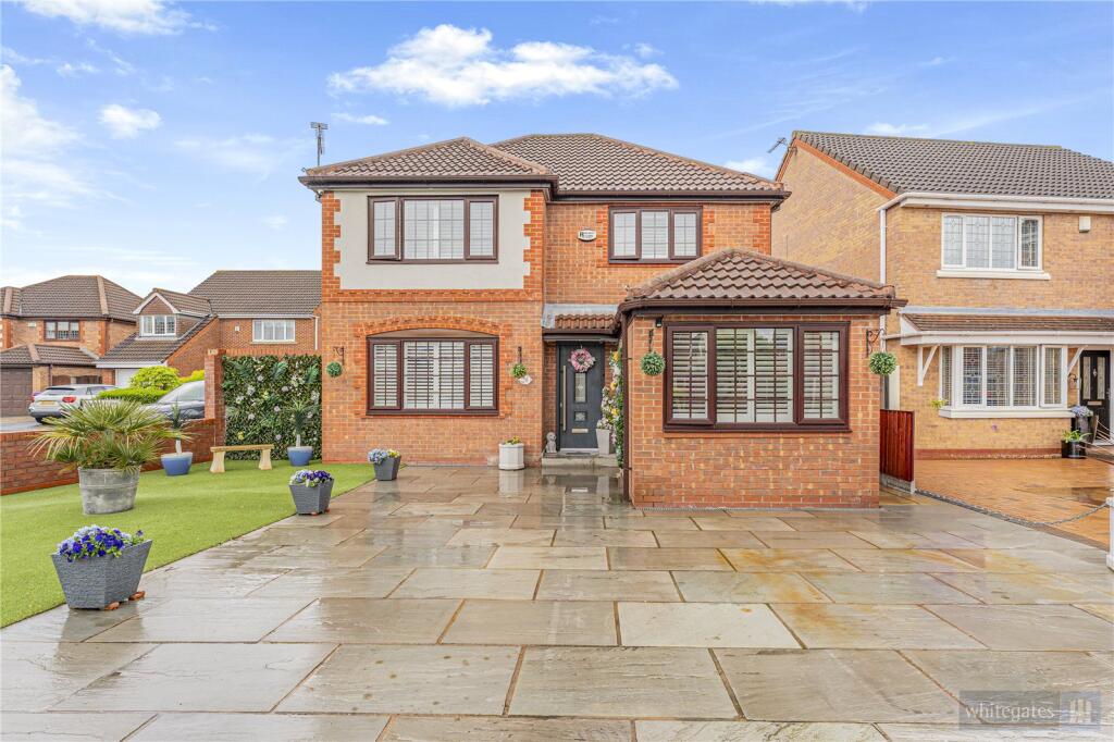 4-bed detached on Fallbrook Drive, Liverpool, Merseyside, L12, £490,000
