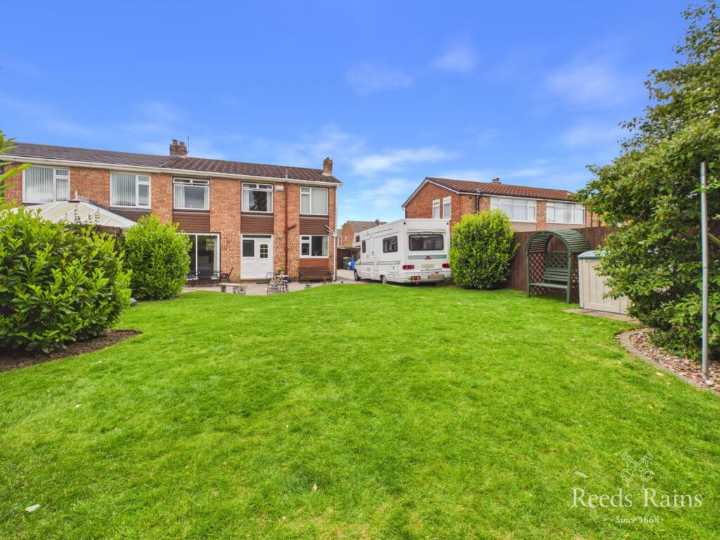 4-bed semi-detached on Malcolm Drive, Stockton-on-Tees, Durham, TS19, £225,000