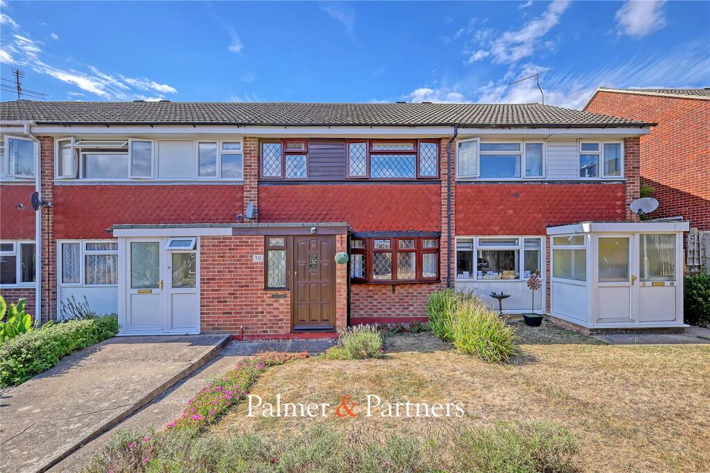 3-bed terraced on Plover Walk, Tile Kiln, Chelmsford, Essex, CM2, £325,000