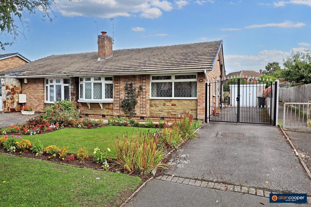 2-bed bungalow on Tamar Road, Bulkington, CV12 9PU, £260,000