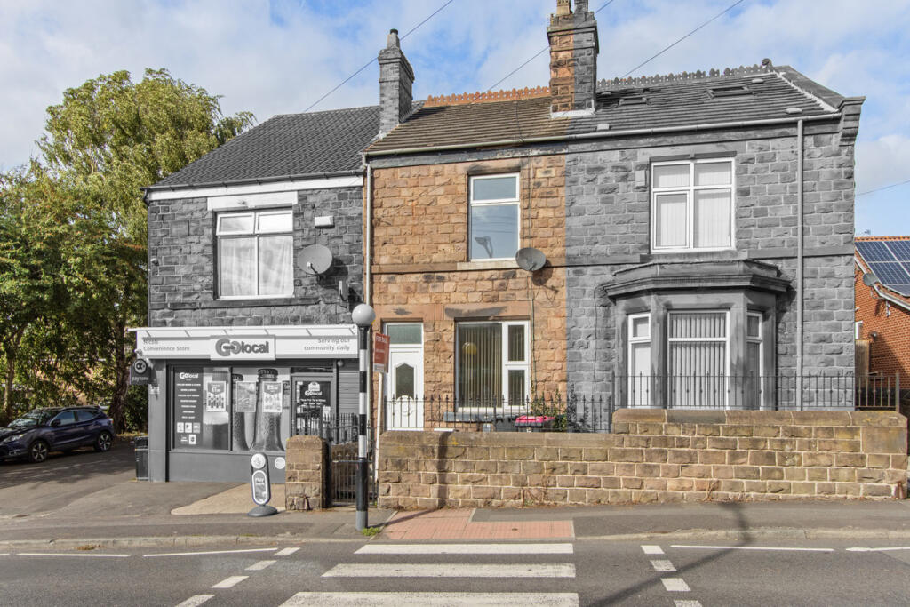 2-bed terraced on Station Road, Rotherham, S60, £100,000