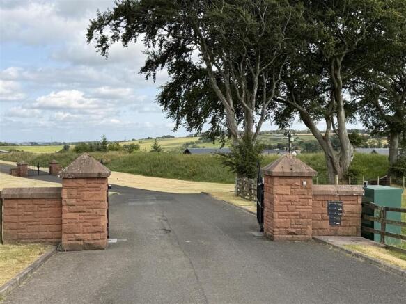 Entrance to development