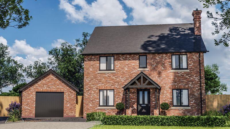 4-bed detached on The Mulberries, Dudleston Heath, Ellesmere, £395,000