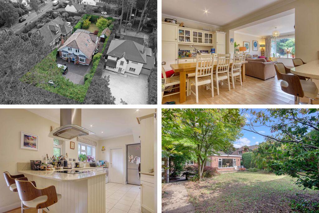 3-bed detached on 3/4 Bed Queens Park Avenue, Bournemouth, £675,000