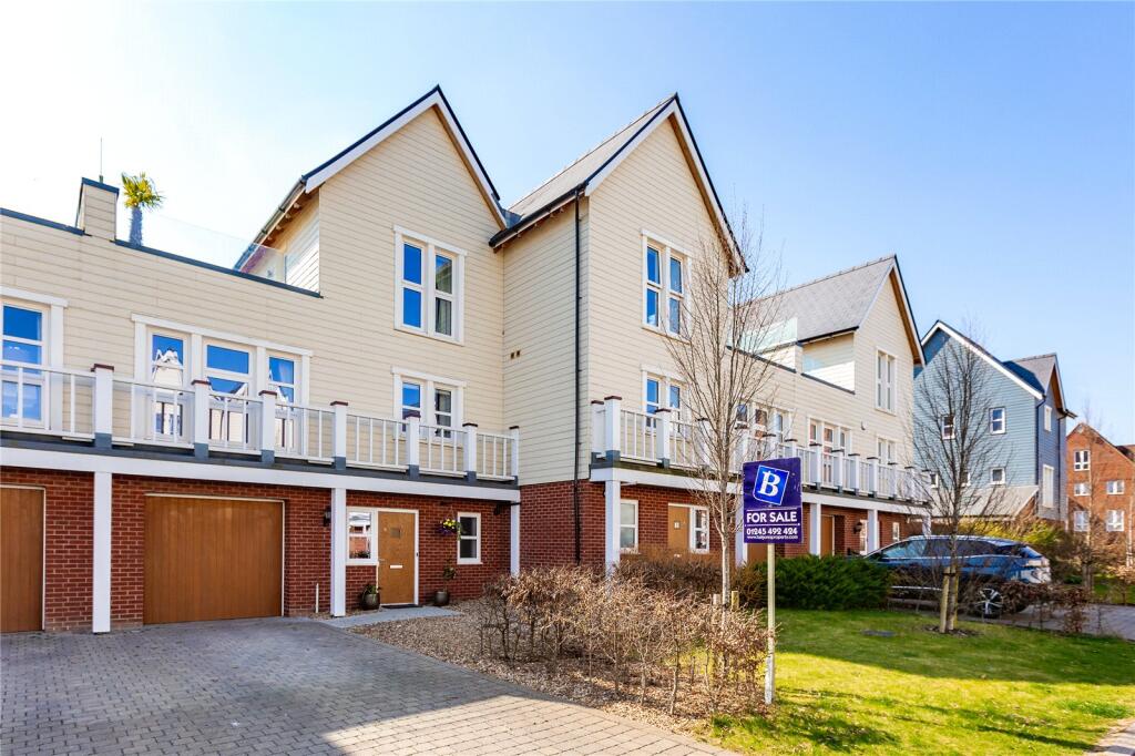 4-bed terraced on John Eve Avenue, Beaulieu Park, Chelmsford, Essex, CM1, £675,000