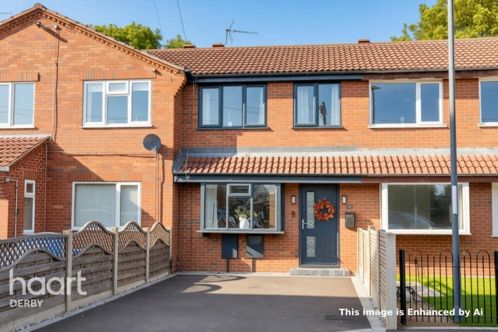 2-bed terraced on Manifold Drive, Alvaston, £170,000