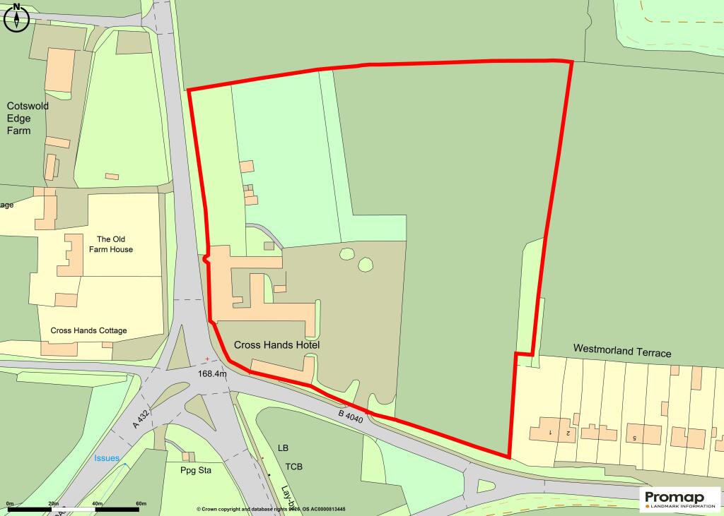 Cross hands hotel - OS Map .jpg