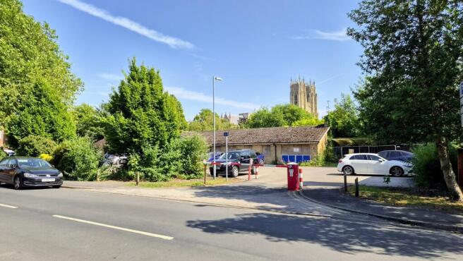 Entrance to Minster Towers