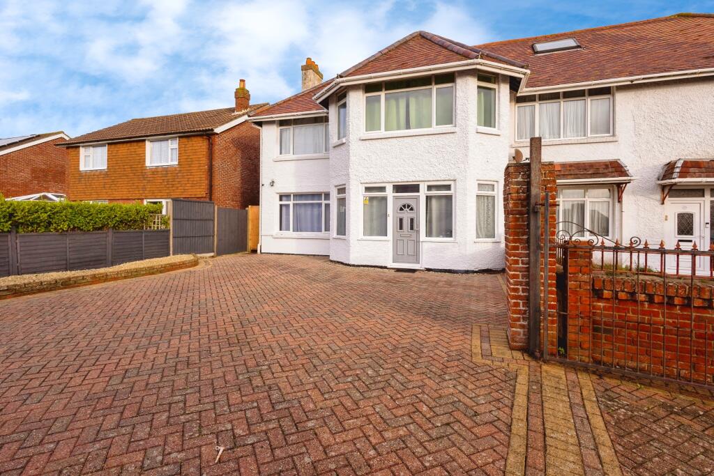 3-bed semi-detached on Southwood Road, Hayling Island, PO11, £450,000