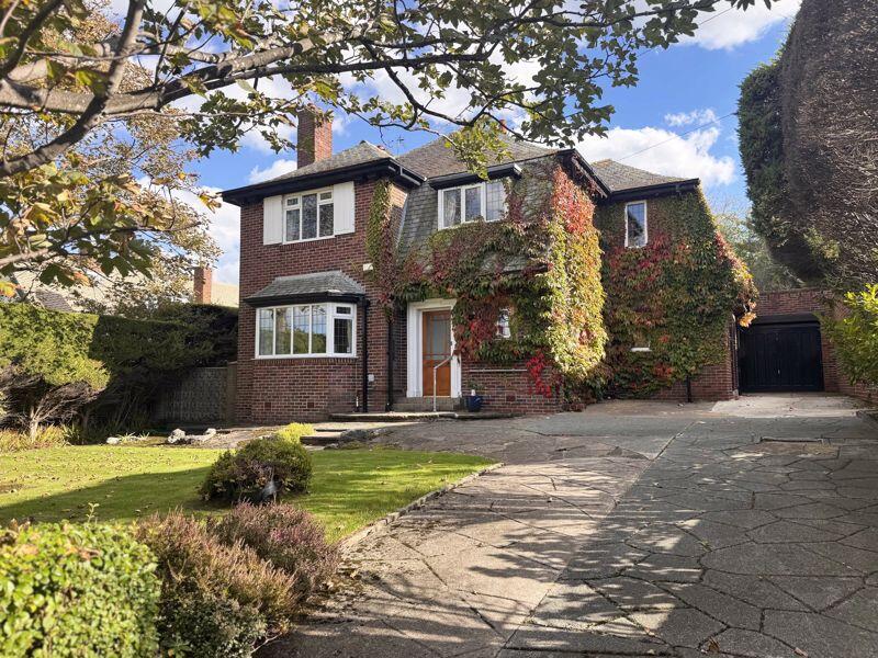 4-bed detached on Imposing family residence - 'Woodlands' 201 Newton Drive, Blackpool, £485,000