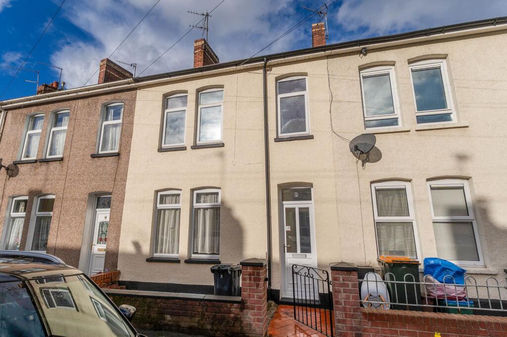 3-bed terraced on Redland Street, Newport, NP20, £170,000