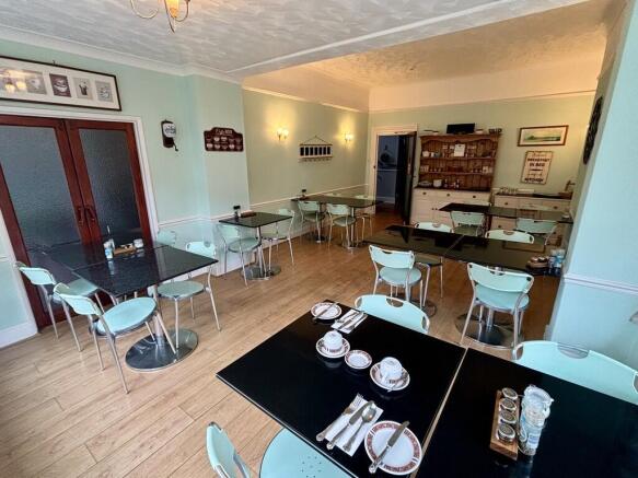 Guest dining room