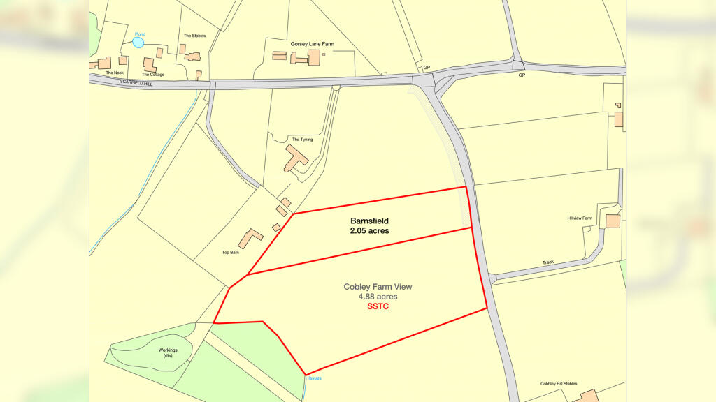 Barnsfield, Alvechurch Site Plan