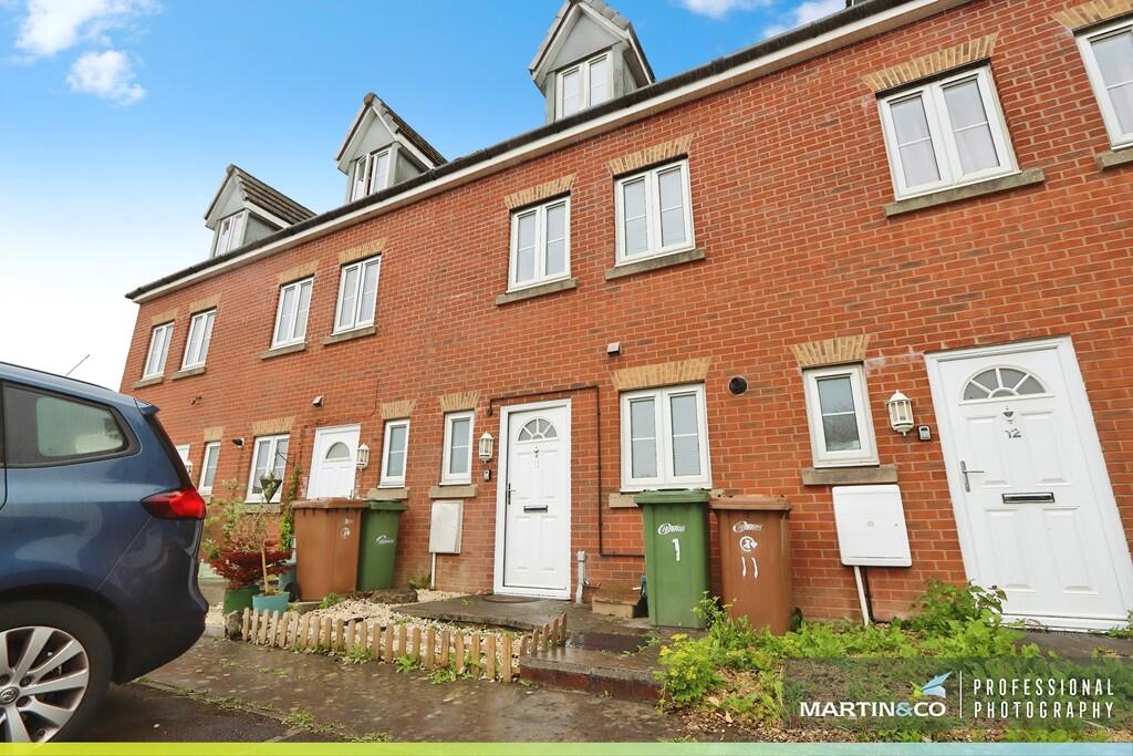 3-bed terraced on Drum Tower View, Caerphilly, £255,000