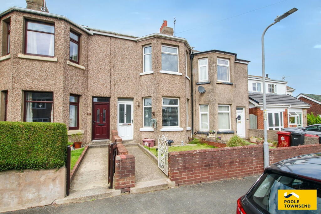 3-bed terraced on Teasdale Road, Walney, Barrow-in-Furness, LA14 3SF, £155,000