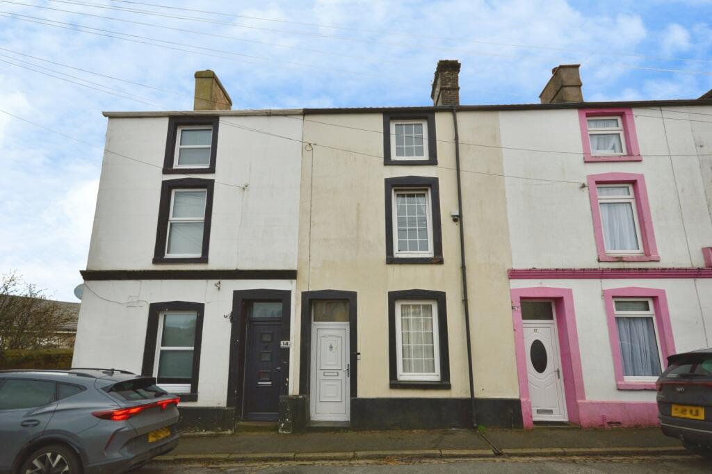 3-bed terraced on Brisco Road, Egremont, Cumbria, CA22, £120,000