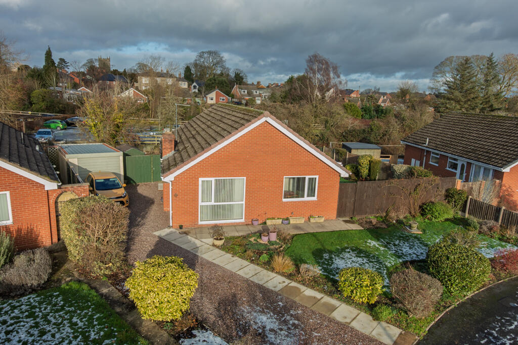 2-bed bungalow on 19, Eckford Park, Wem, Shrewsbury, Shropshire, £274,950