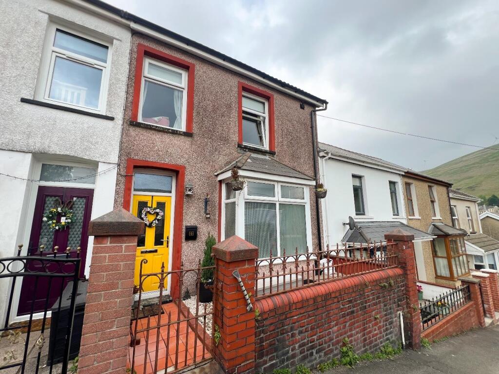 3-bed terraced on Fairy Glen, Ogmore Vale, Bridgend County Borough, CF32 7HA, £160,000