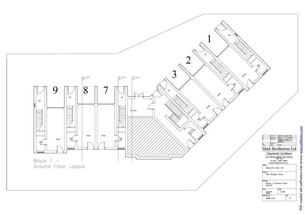 Block 1 Ground Floor Layouts