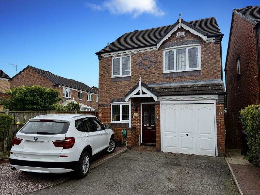 3-bed detached on Carling Close, Herongate, Shrewsbury, SY1 3RT, £290,000
