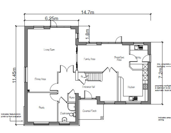 ground plan for b...