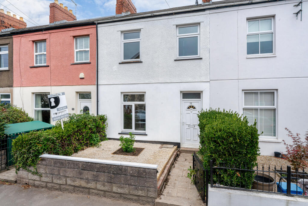 3-bed terraced on Severn Road, Pontcanna, Cardiff, £475,000