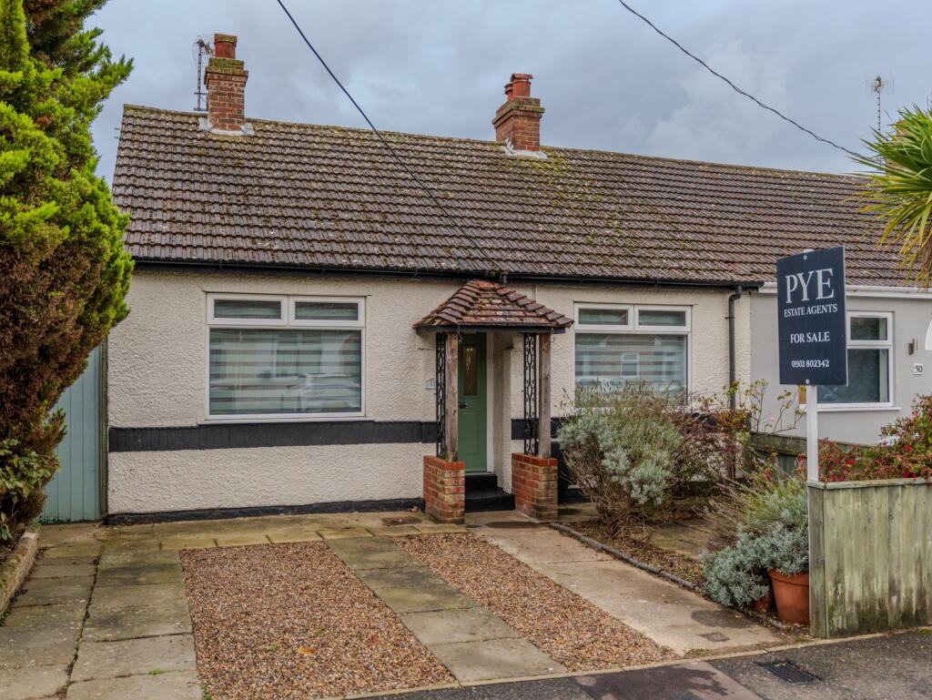2-bed semi-detached on Beech Road, Carlton Colville, Lowestoft, NR33 8JG, £230,000