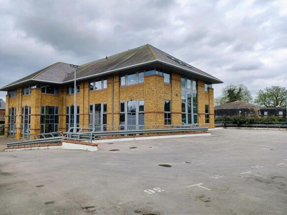 Elmbrook House Sunbury offices upper car park le