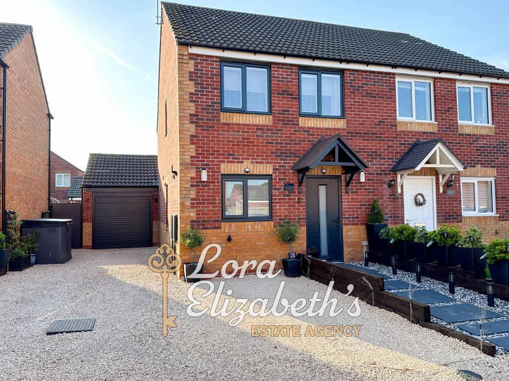 3-bed semi-detached on Primrose Way, Langwith, NG20, £190,000
