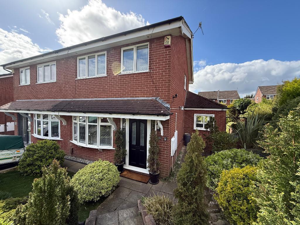 3-bed semi-detached on Cranford Way, Bucknall, Stoke on Trent, ST2 9PY, £235,000