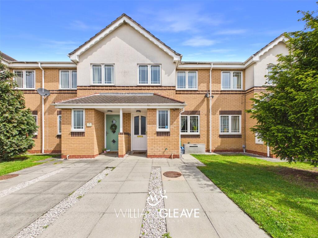 3-bed terraced on St. Davids Court, Connah's Quay, Deeside, Flintshire, CH5, £160,000