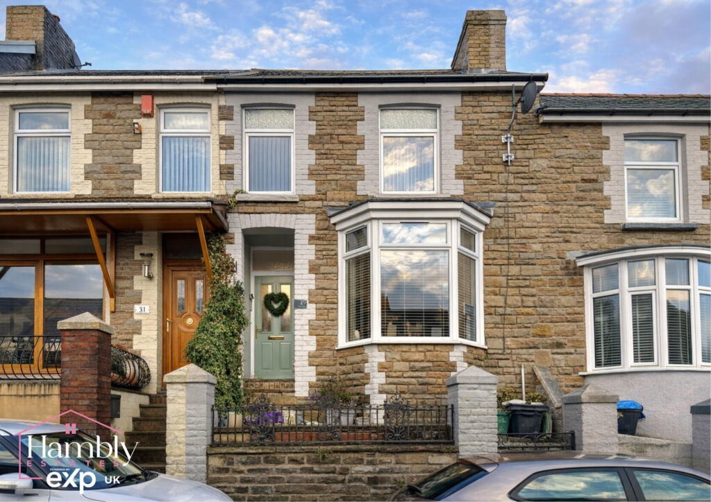 3-bed terraced on Duke Street, Abertillery, NP13 1BE, £140,000