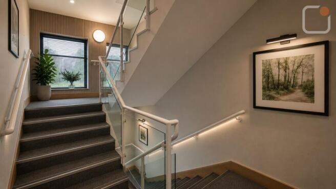 CGI of Stairwell