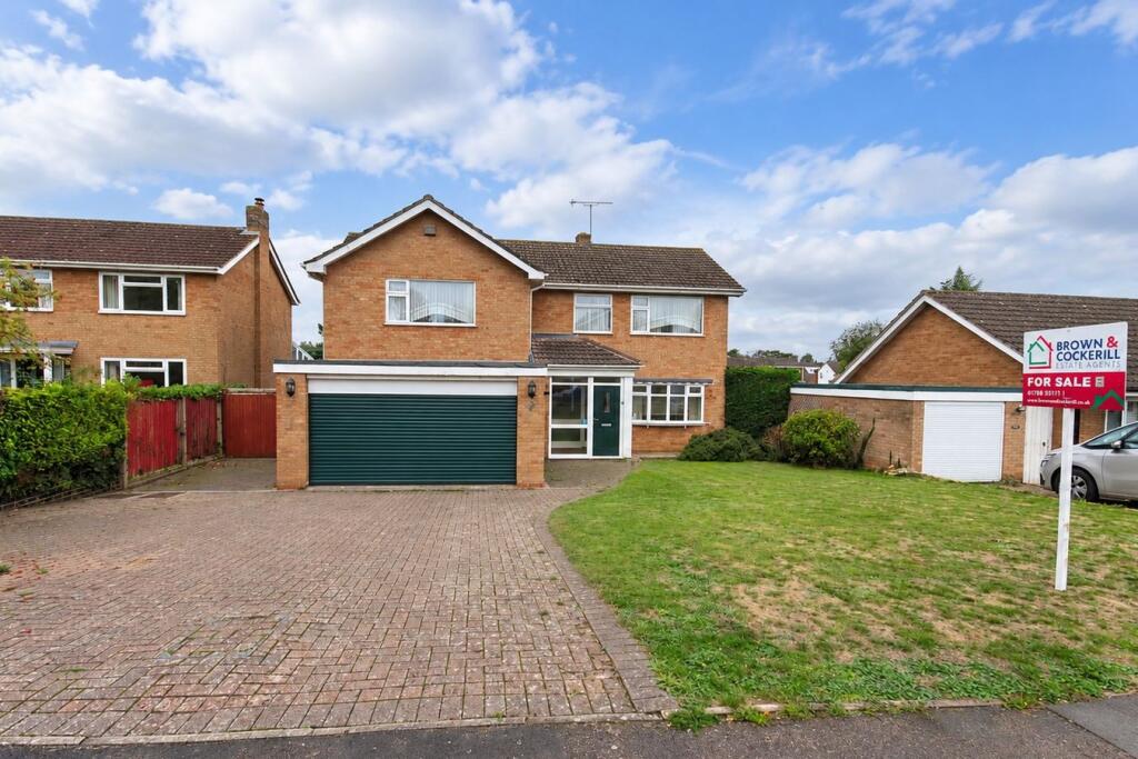 4-bed detached on Orson Leys, Hillside, Rugby, CV22, £550,000
