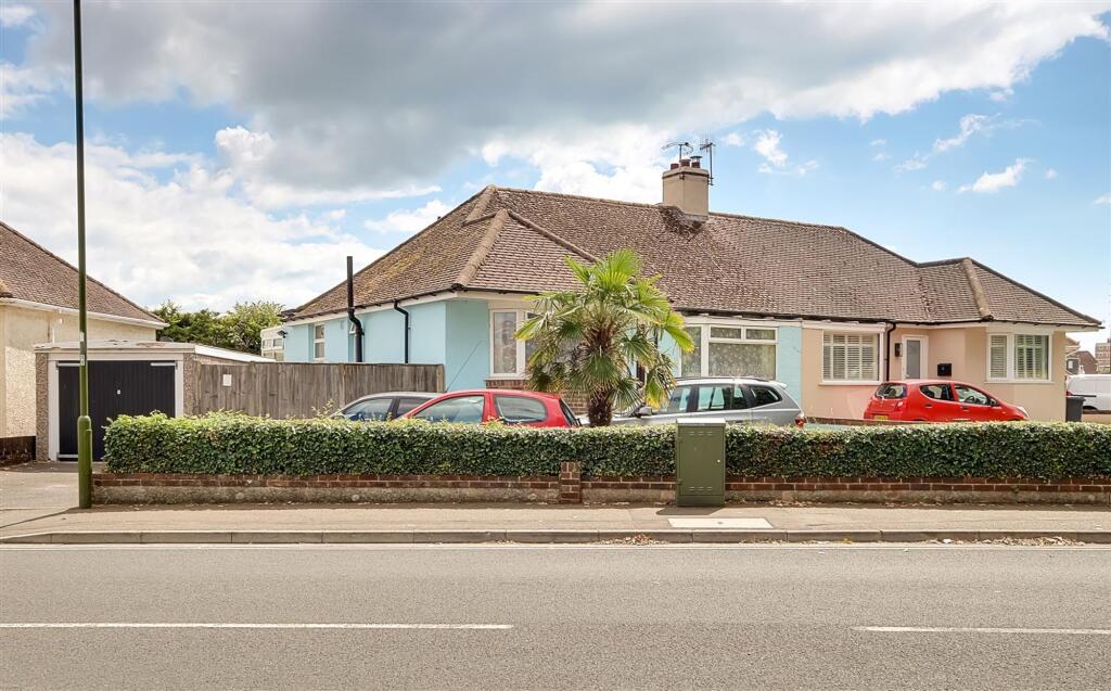 2-bed semi-detached on Western Road, Lancing, BN15, £335,000