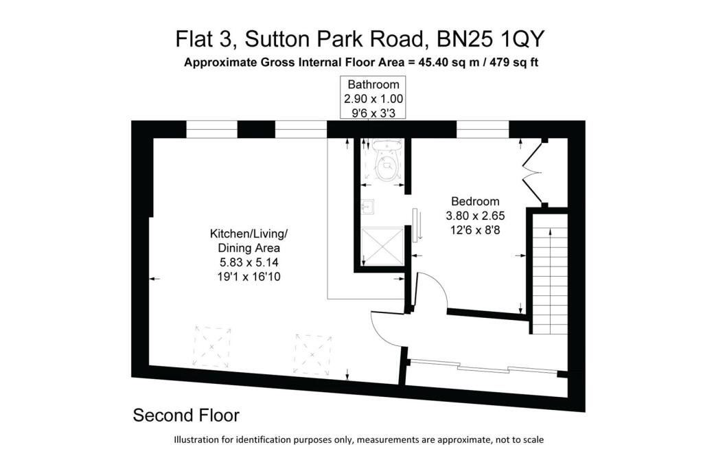 Apartment in Seaford, East Blatchington - View 5