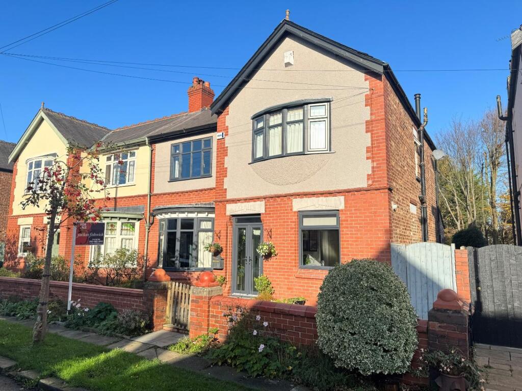 4-bed semi-detached on Glencross Avenue, Chorlton, £825,000
