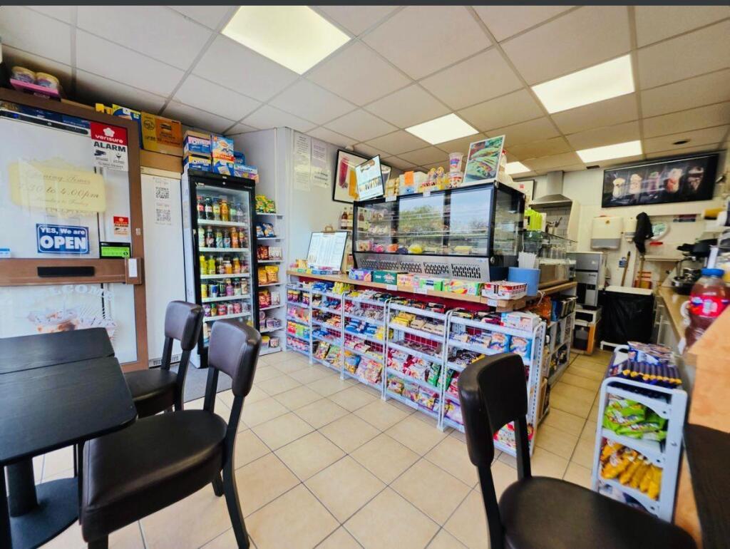 front counter and seating