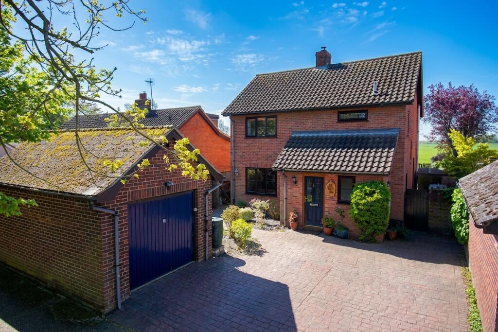 4-bed detached on The Street, Thorndon, Eye, £450,000