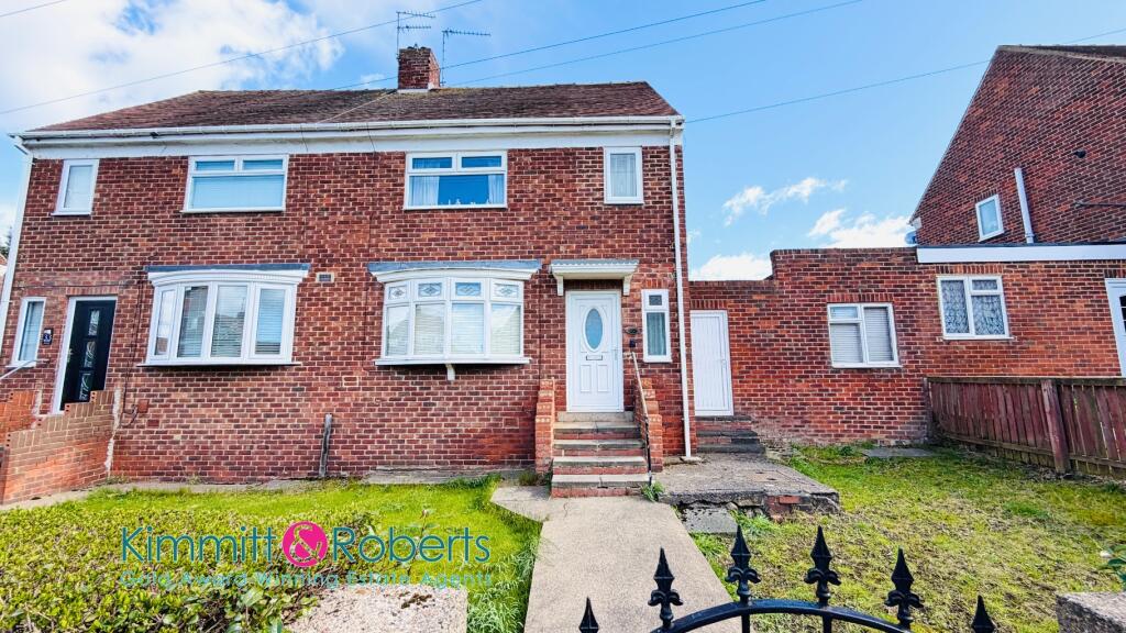 2-bed semi-detached on Blyton Avenue, Sunderland, Tyne and Wear, SR2, £100,000